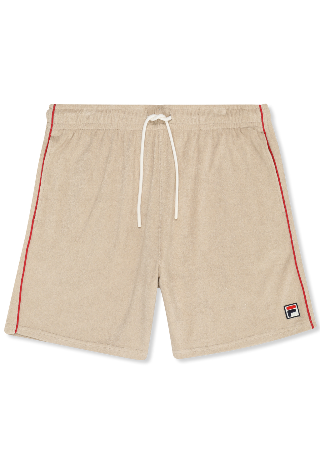 Shorts clásicos de rizo - Blanco pimienta