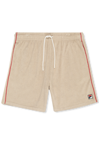 Shorts clásicos de rizo - Blanco pimienta