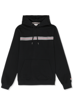 Hoodie À Bande Heritage Classique - Noir