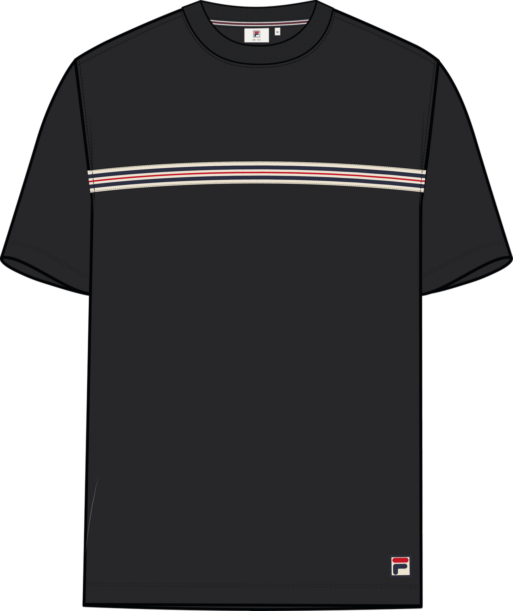 Camiseta Classic Heritage Band - Negro