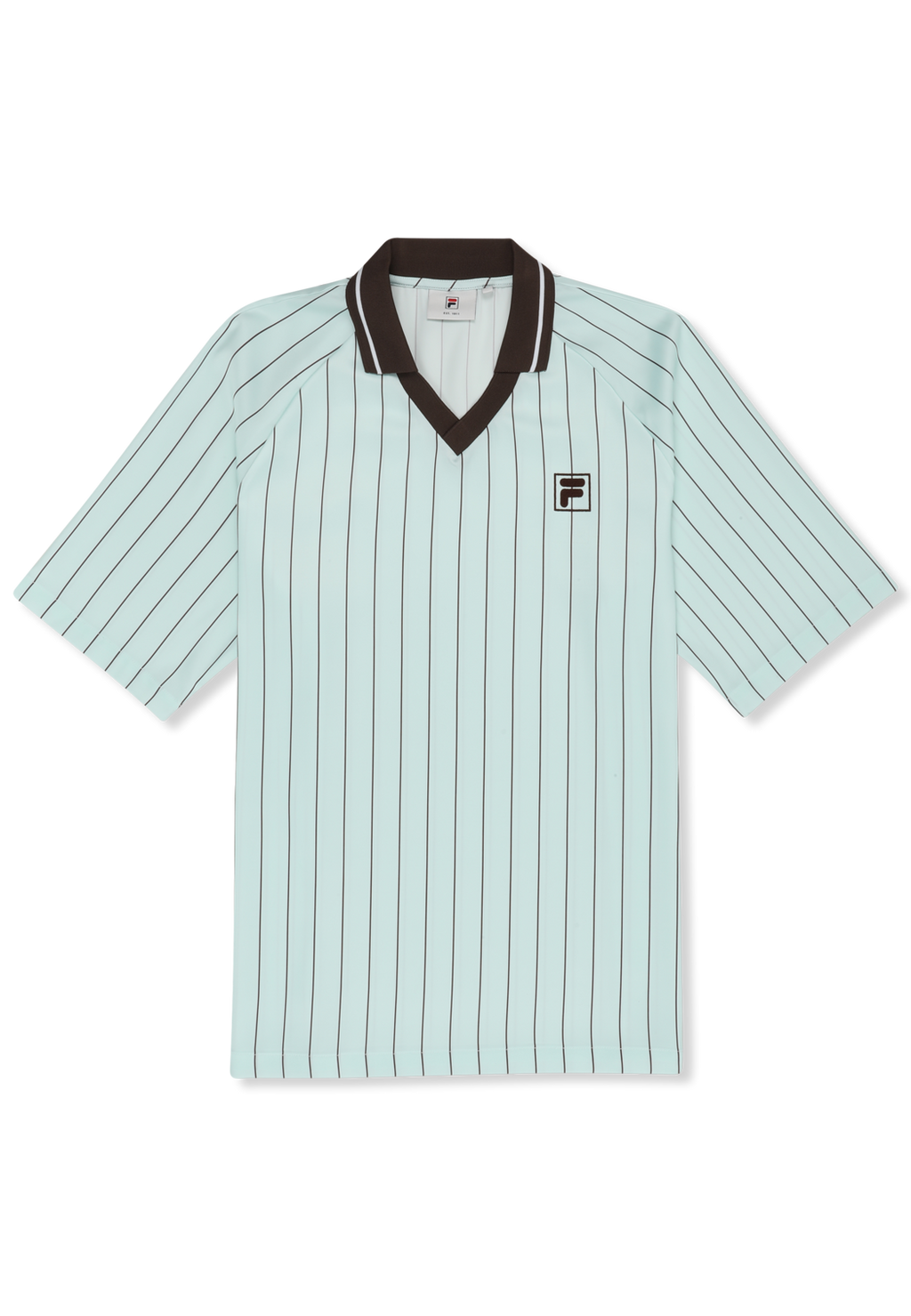 Camisa Holgada De Satén A Rayas - Mar Calmante / Rayas