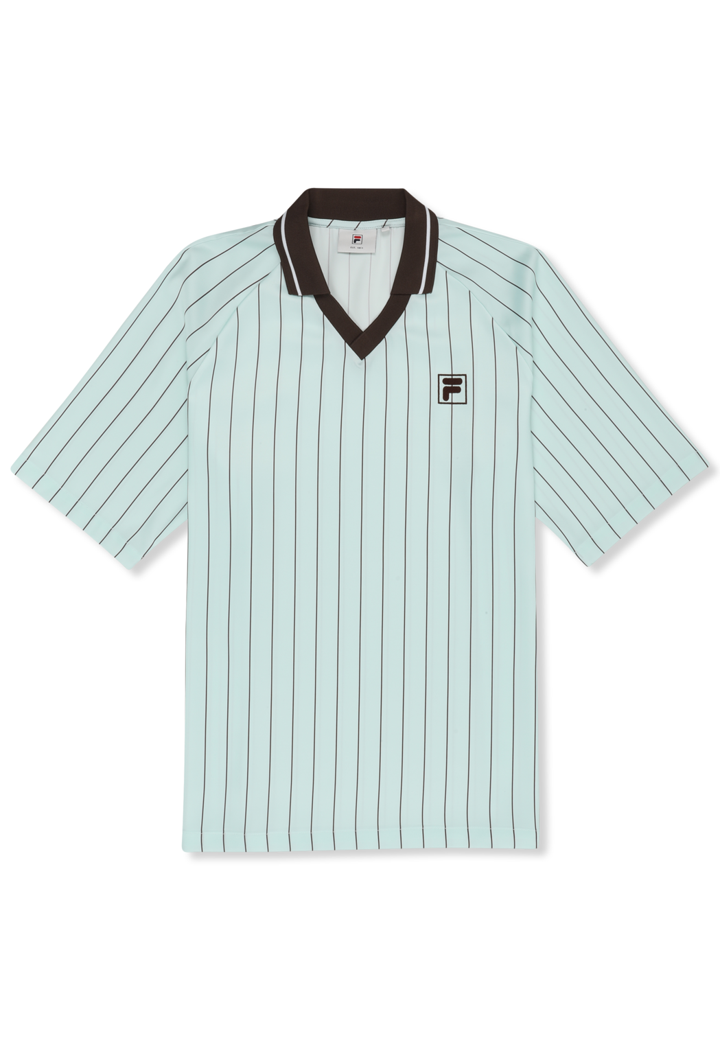 Camisa Holgada De Satén A Rayas - Mar Calmante / Rayas
