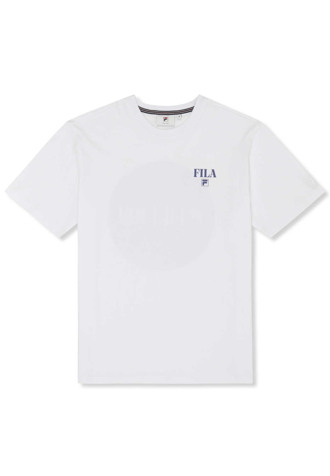 Camiseta con estampado casual - Blanco brillante