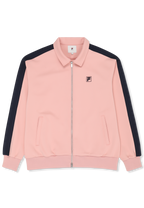 Veste De Survêtement À Bandes Décontractée - Rose Tendre