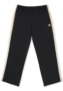 Vaiano Relaxed Taped Track Pants - Noir