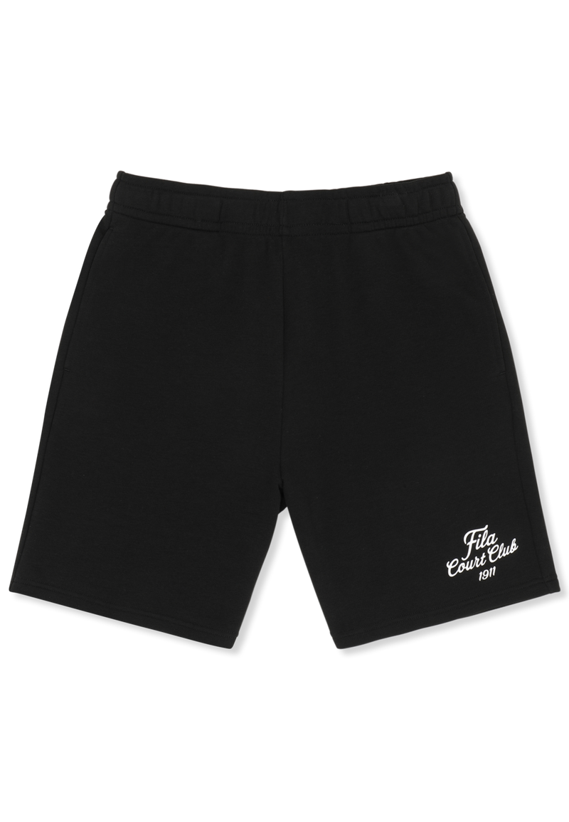 Villa Relaxed Graphic Shorts - Noir