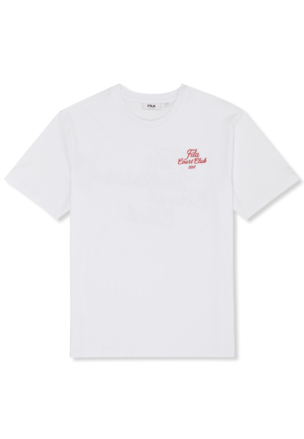 Casual Print T-Shirt - Bright White