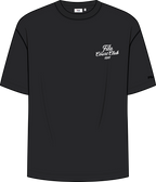 Camiseta con estampado informal - Negro