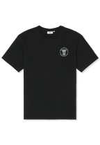 Camiseta con estampado informal - Negro