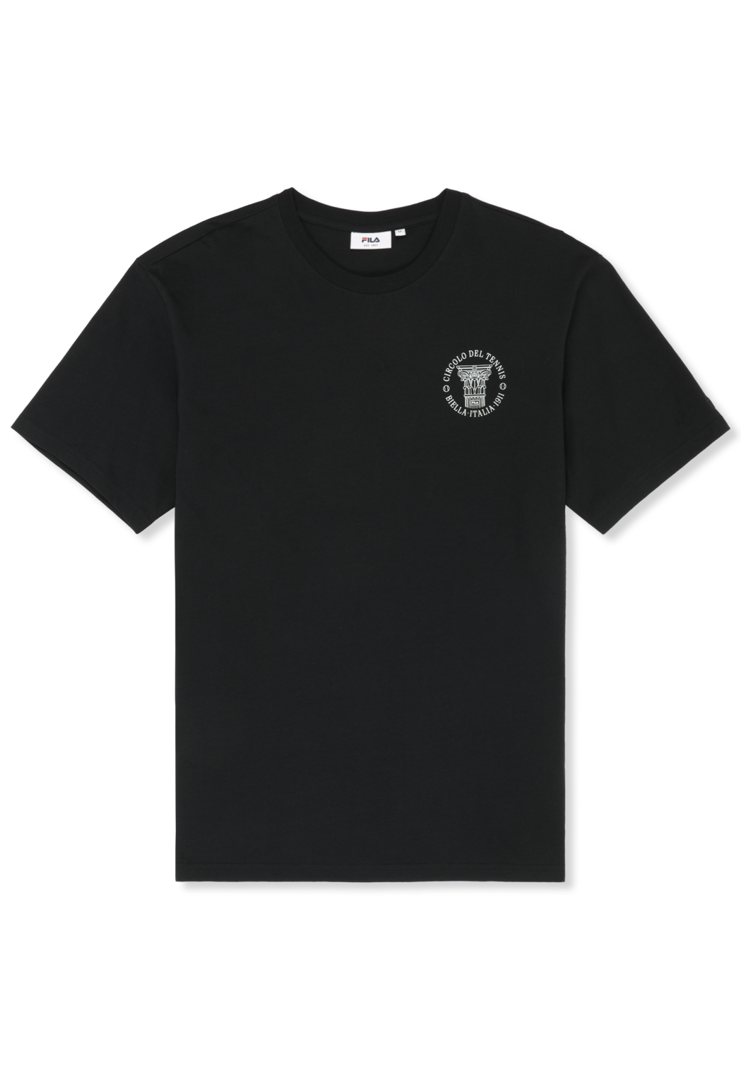 Camiseta con estampado informal - Negro