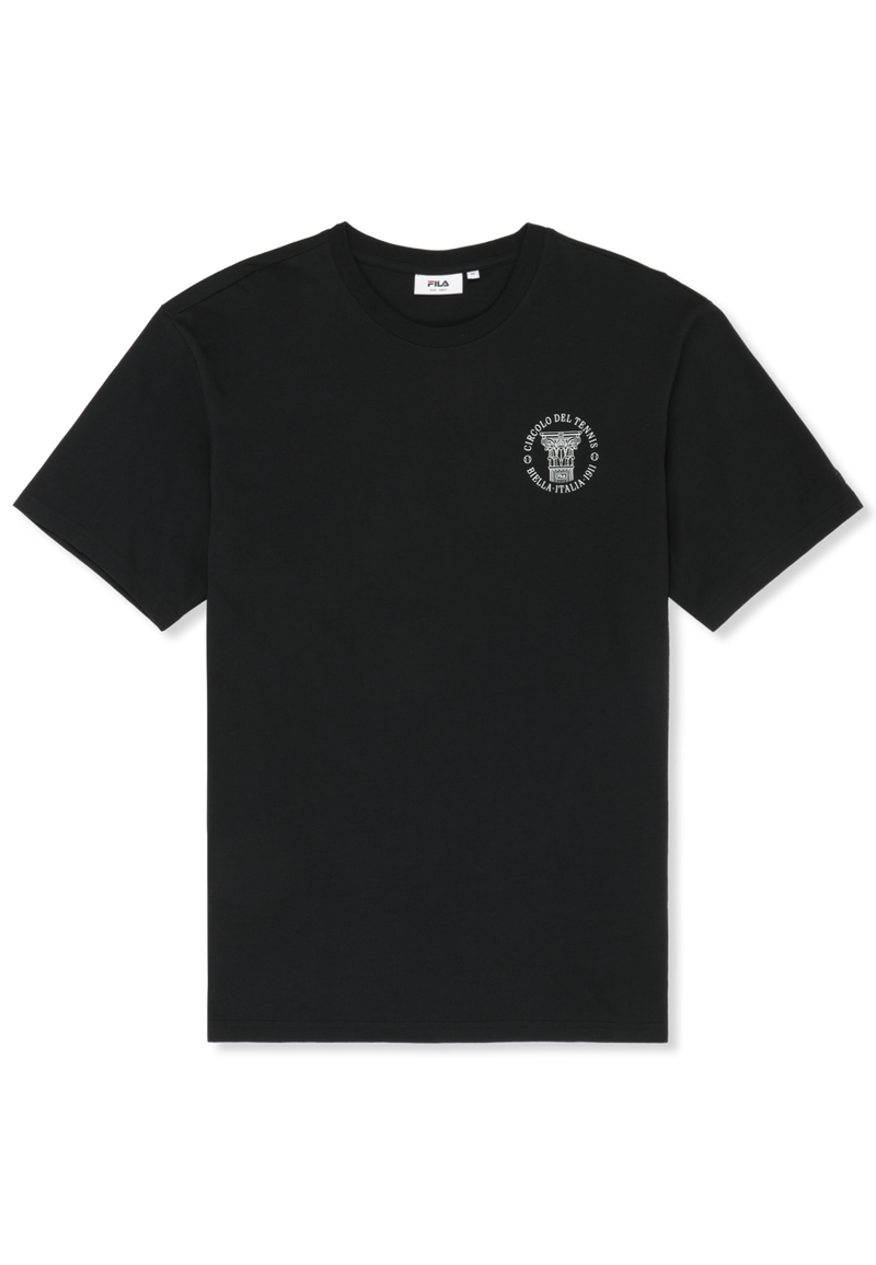 Pignone Relaxed Graphic T-Shirt - Noir