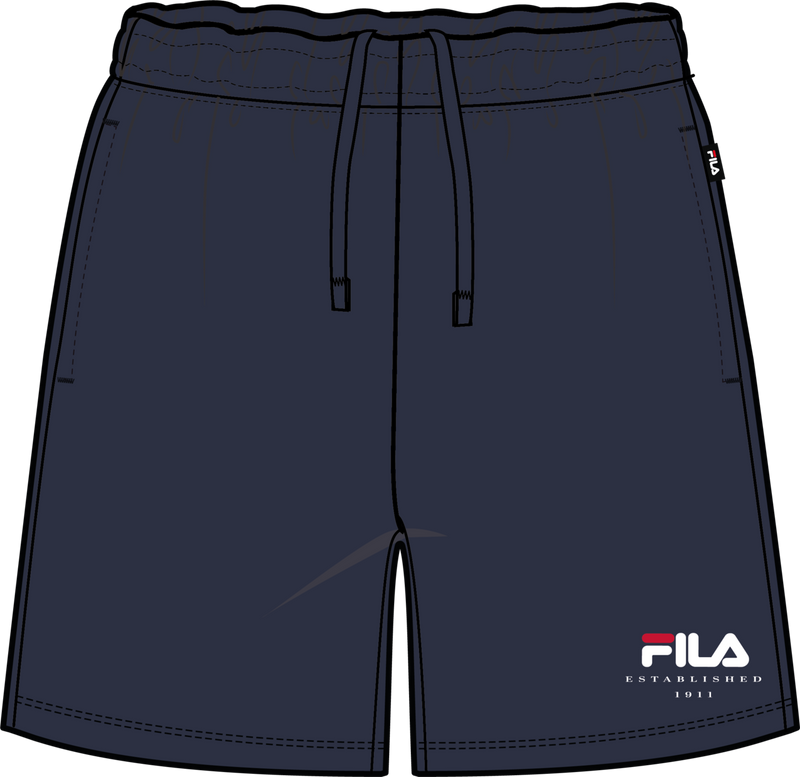 Valsera Regular Logo Sweat Shorts - Black Iris