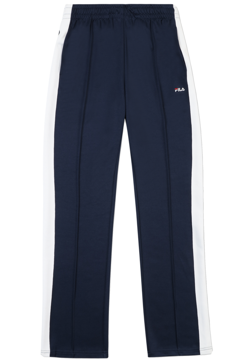 Sagano Straight Taped Track Pants - Black Iris