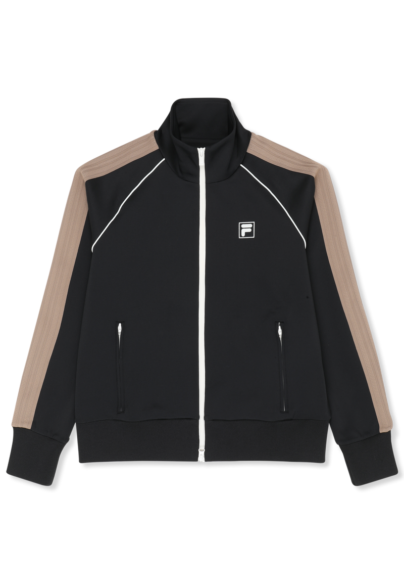 Marliano Regular Taped Track Jacket - Noir