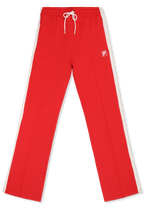 Pantalon De Survêtement À Bandes Extra-Long - Rouge Vif