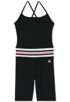 Traje deportivo corto Heritage Band - Negro