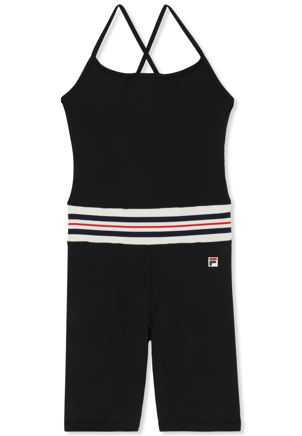 Traje deportivo corto Heritage Band - Negro