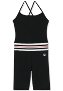 Bientina Short Heritage Tape Active Jumpsuit - Noir