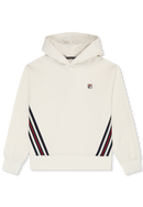 Serretta Loose Heritage Tape Hoodie - Egret