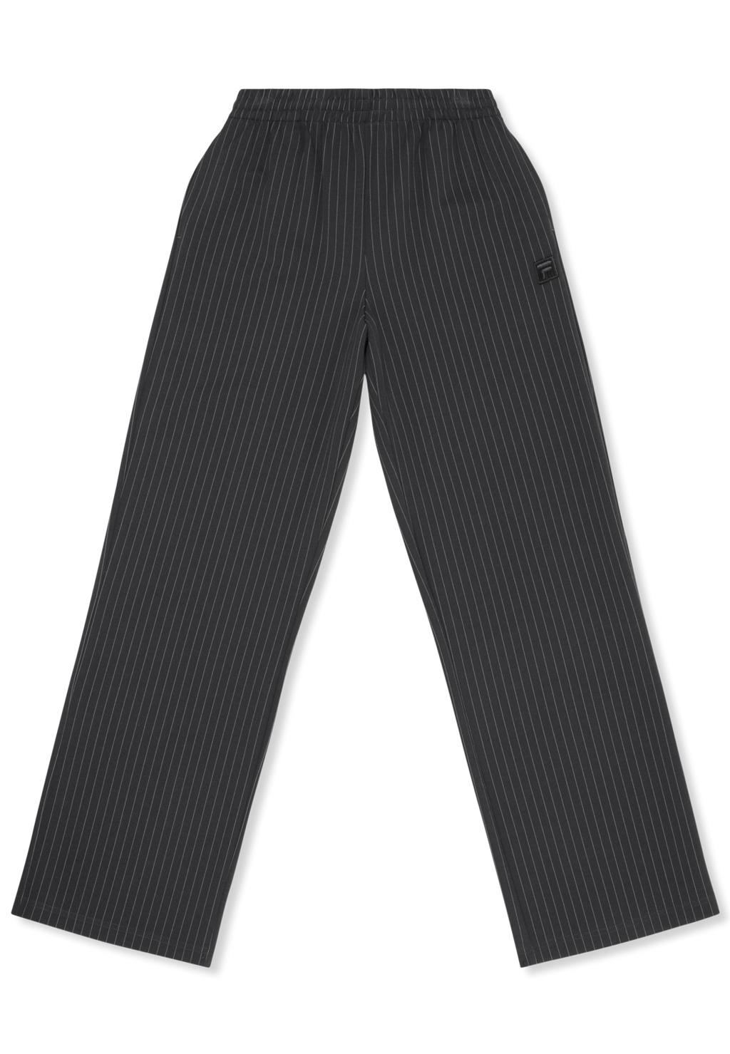 Pantalon Large À Fines Rayures - Phantom
