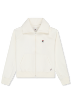 Chaqueta de buceo relajada con cuello alto - Garza