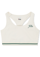 Lunata Graphic Taped Bra Top - Egret