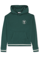Marlia Relaxed Graphic Hoodie - Vert Bouquet