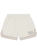 Villanova Relaxed Mesh Shorts - Egret
