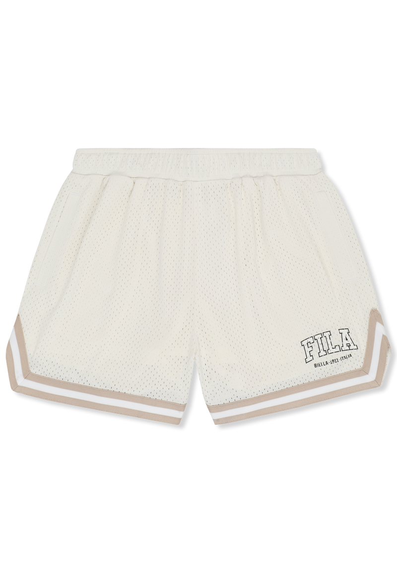 Villanova Relaxed Mesh Shorts - Egret