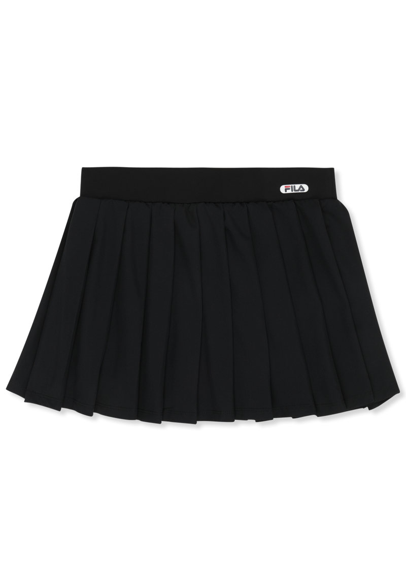 Ferraglia Pleated Tennis Skirt - Noir