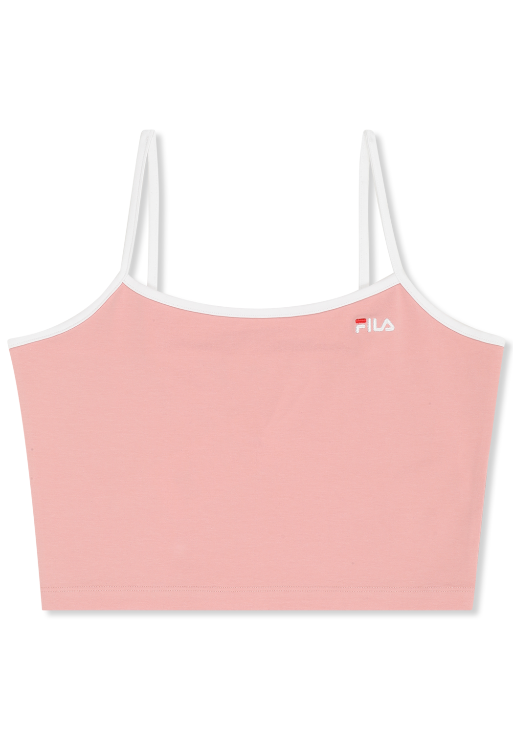 Haut Court À Fines Bretelles - Rose Tendre