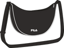 Nocchi Logo Half Moon Bag - Noir