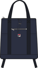 San Siro Laptop Tote Backpack - Black Iris