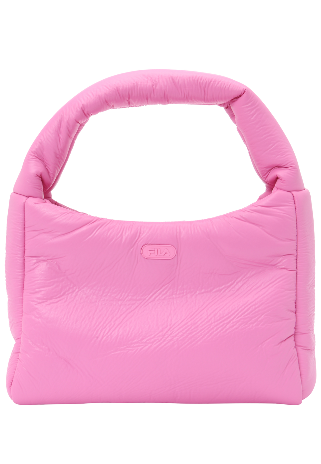 Bolso Tote Acolchado - Rosa Fucsia