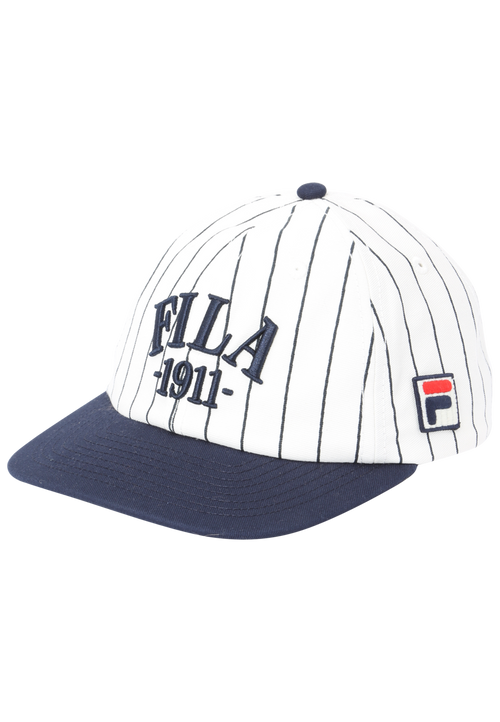 Casquette Snapback 6 Panneaux À Fines Rayures Non Structurée - Aigrette-Iris Noir