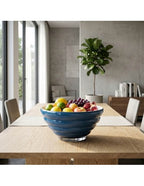 Anelli - Coupe - Ø28 Cm H14 Cm - Opale/Bleu Orion