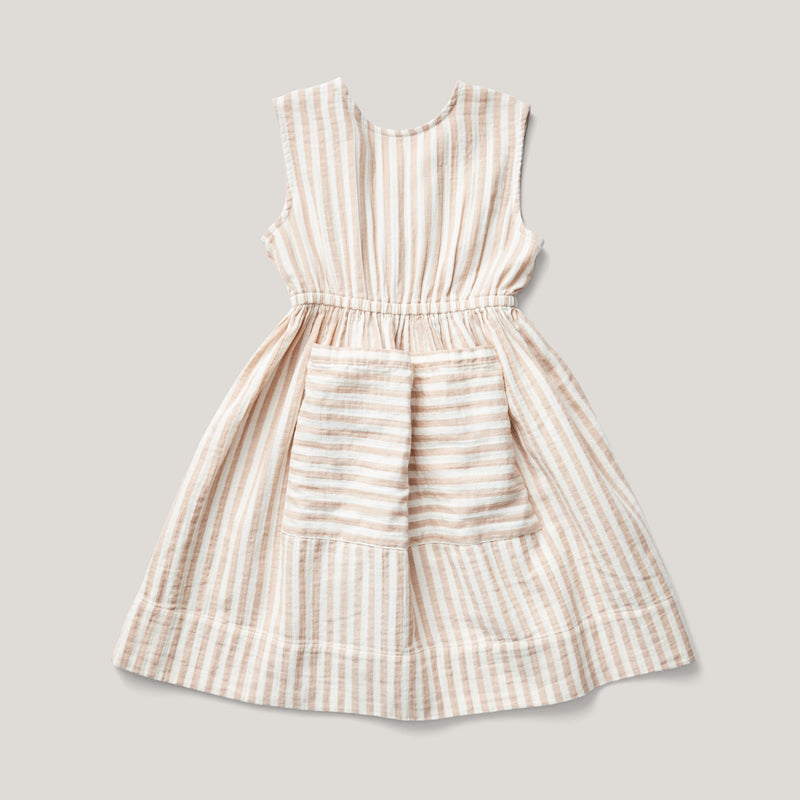Vestido de rayas Orla - Selección Soor Ploom disponible en amaetc.com, concept store ecológico para niños