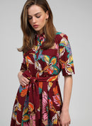 Osmine Jaba Cherry Long Dress