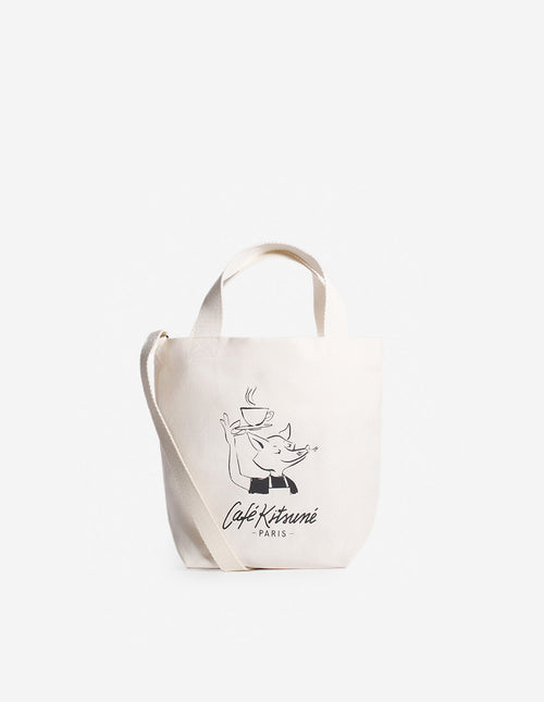 Barista Fox Mini Tote Bag