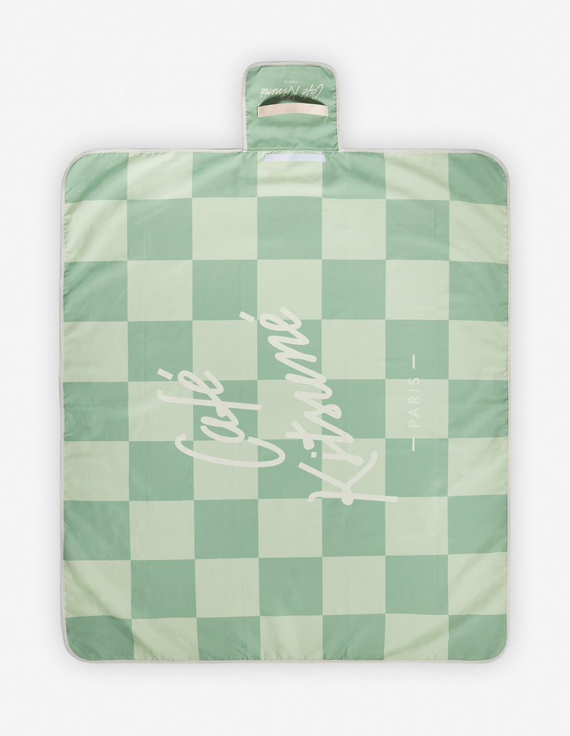 Cafe Kitsuné Checkerboard Picnic Blanket