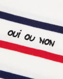 "oui et non" long-sleeved moulin sailor shirt#color_off-white-flag