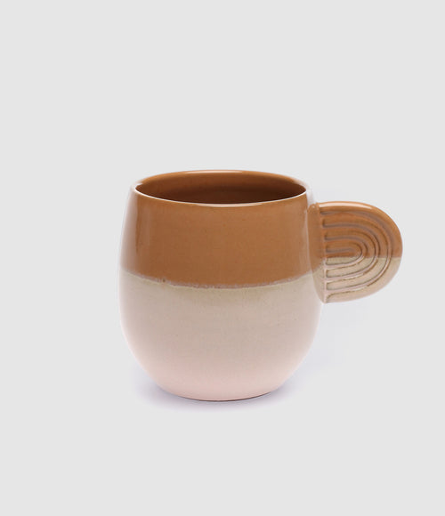 Oustao - Mug Ambre Bicolore - Mixte