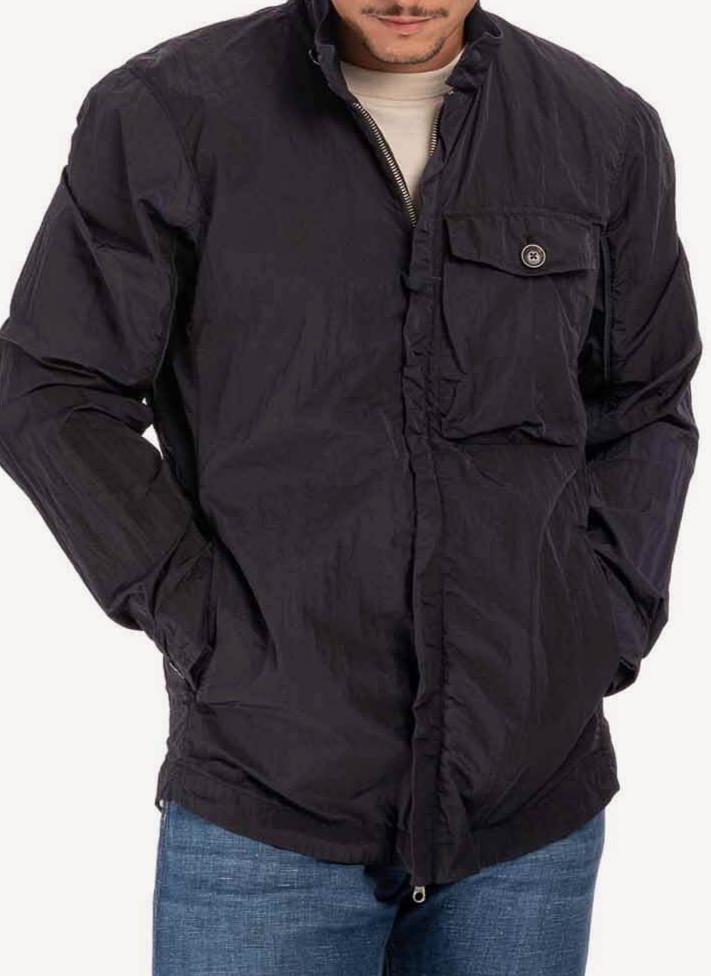 Baracuta - Veste Overshirt Gd - Deep Blue - Homme