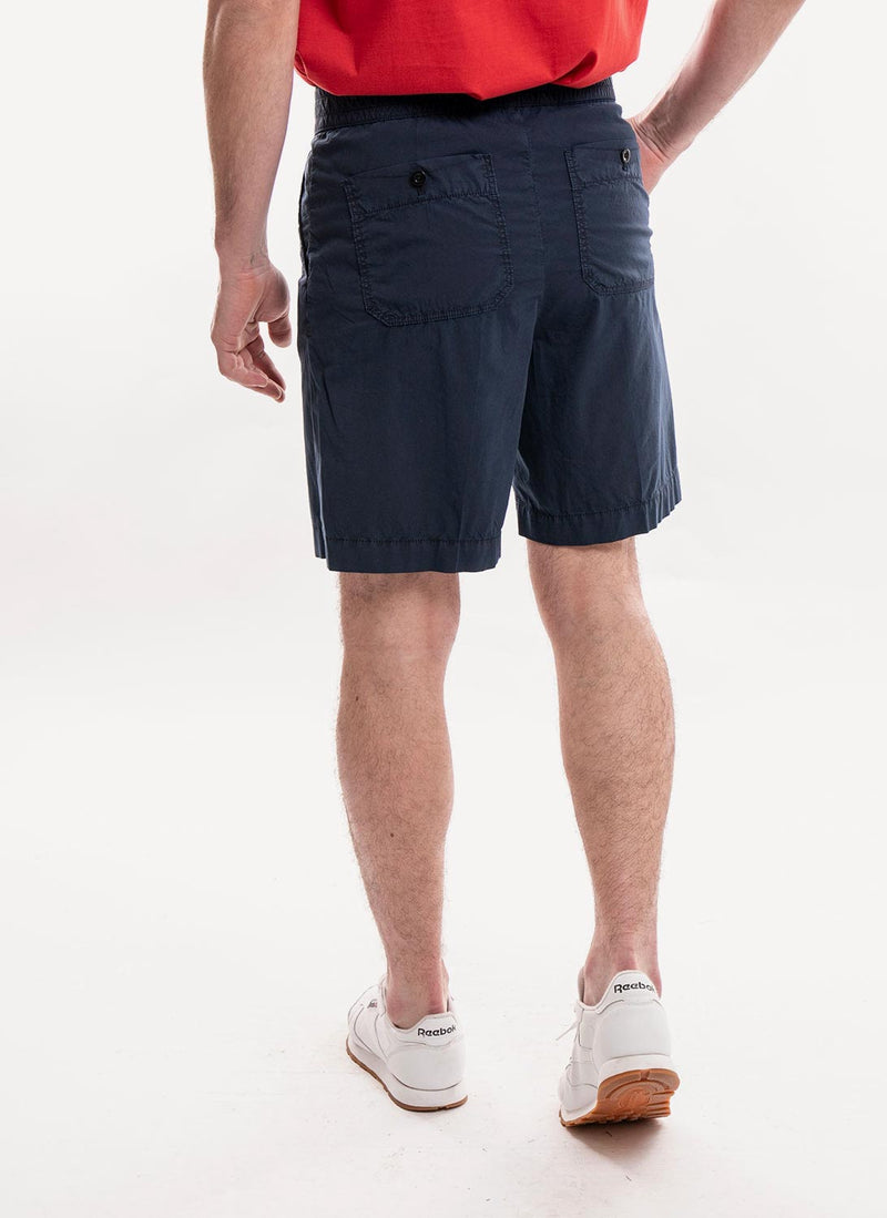 Gant - Short Oversize En Coton - Evening Blue - Homme