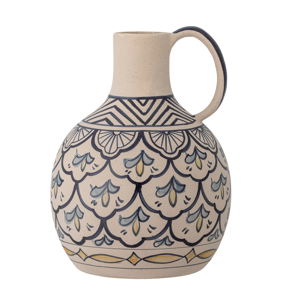 Nadya - Vase - Blue - Stoneware