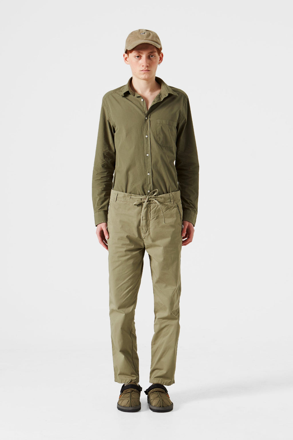 Pantaloni Owen Plain Olive