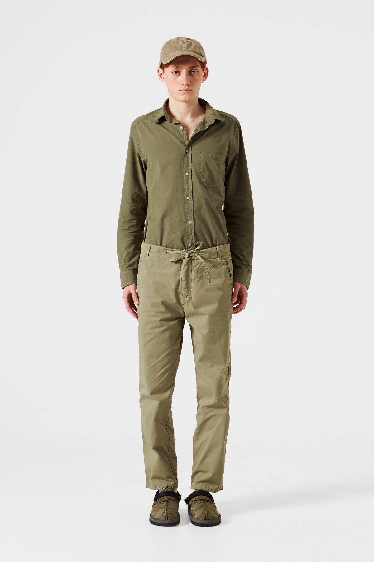 Pantaloni Owen Plain Olive