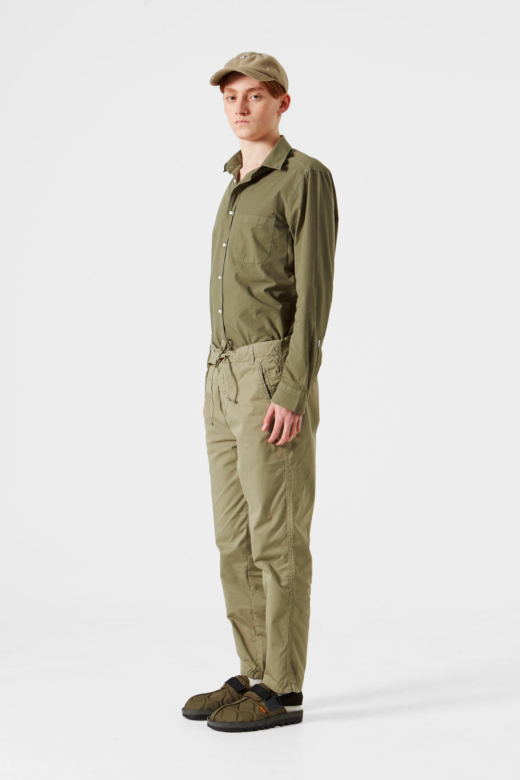 Pantaloni Owen Plain Olive