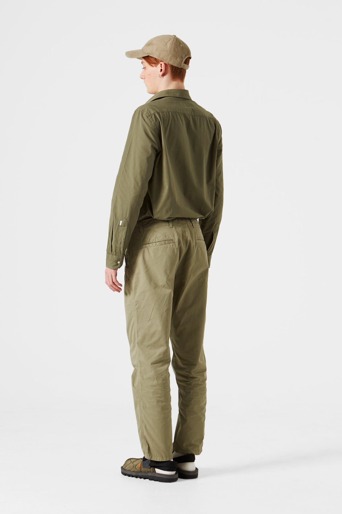 Pantaloni Owen Plain Olive