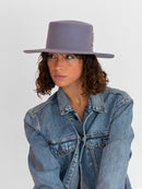 Chapeau Feutre Oxane - Mauve